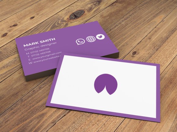 Business-Card-Mockup: Print Templates & Graphics for Real Local Branding