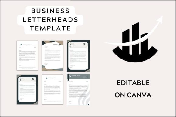 Business Letterheads for Everyone: Graphics & Print Templates