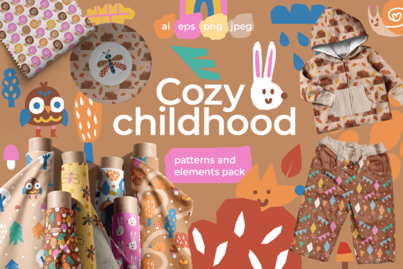 Childhood Embroidery Design