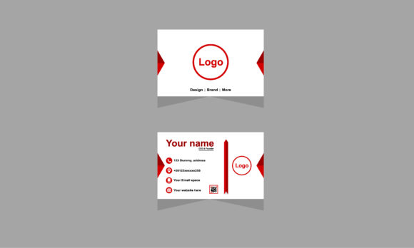 Clean and Simple Business Card: Graphics & Print Templates