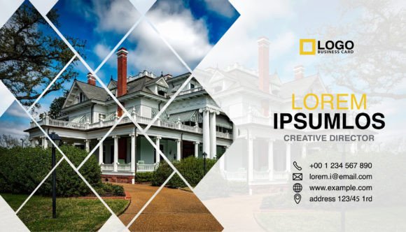 Real Estate Business Card Design