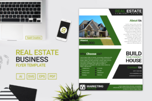 Real Estate Flyer Template: Graphics & Print Templates