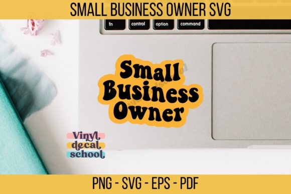 Retro Small Business Owner SVG: Graphics for Authentic Local Branding